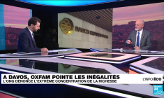 Davos : les cinq personnes les plus riches de la planète ont doublé leur fortune depuis le Covid-19