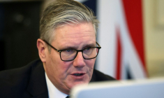 Le Premier ministre britannique Keir Starmer au 10 Downing Street à Londres le 25 novembre 2025 ( POOL / Toby Melville )