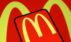 Le logo de McDonald's est visible sur cette illustration