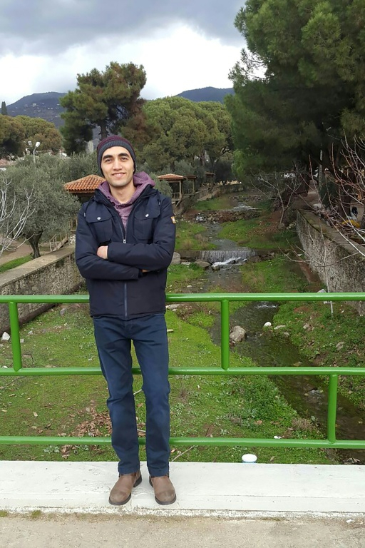 APhoto non datée et non située, tirée de l'album de la famille Kalin, montrant l'élève-officier Alper Kalin, qui purge une peine de prison à vie après le coup d'État en Turquie en juillet 2016 ( FAMILY HANDOUT / - )