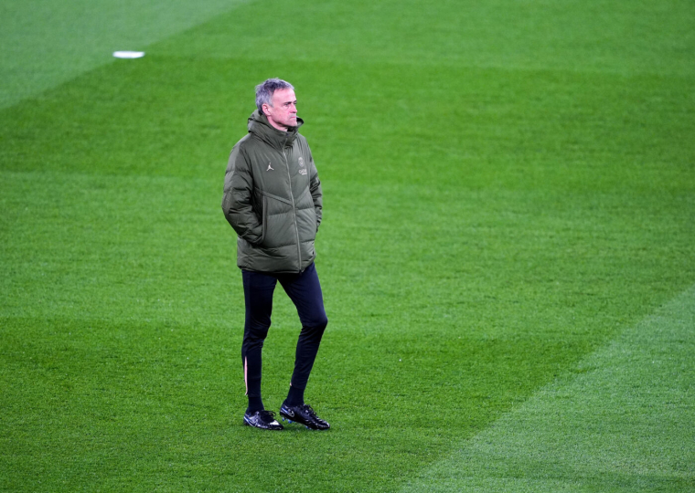 Pas de Luis Enrique et seulement trois joueurs à l'entraînement du PSG