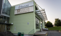 Le siège de Allseas à Châtel-Saint-Denis, en Suisse. ( AFP / ELODIE LE MAOU )