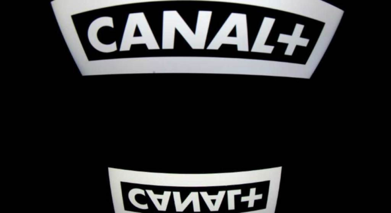 Le logo de Canal+. (© L. Bonaventure / AFP)