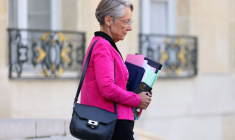 Le Premier ministre français Elisabeth Borne à Paris, en France
