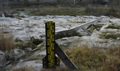 Les nappes phréatiques en France gardent des niveaux globalement "satisfaisants" mais ont commencé pour certaines à se vider ( AFP / RAYMOND ROIG )
