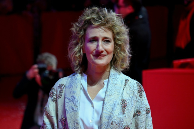 La directrice de la Berlinale, Tricia Tuttle, le 12 février 2026 à Berlin ( AFP / RALF HIRSCHBERGER )