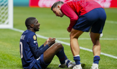 Ousmane Dembélé rend hommage à Diogo Jota en reprenant sa célébration