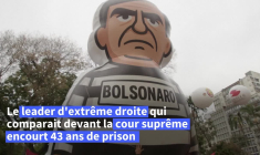 Brésil: partisans et opposants de Bolsonaro dans les rues avant le verdict de la Cour suprême