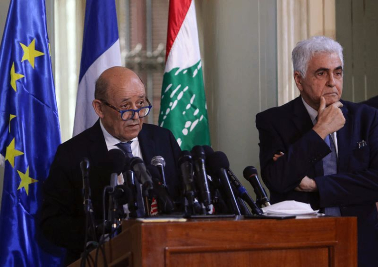 "AIDEZ-NOUS À VOUS AIDER", LANCE LE DRIAN AUX DIRIGEANTS LIBANAIS