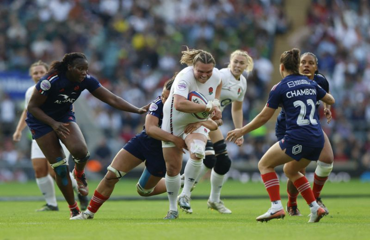 Rugby Union - Six Nations Féminines - Angleterre v France - Allianz Stadium, Twickenham, Londres, Grande-Bretagne