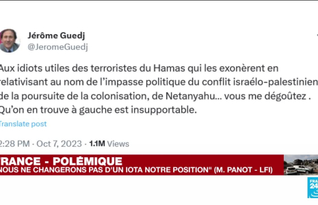 Guerre Israël-Hamas : "Nous ne changerons pas d'un iota notre position", déclare Mathilde Panot de LFI