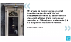 Royaume-Uni : tempête médiatique autour du "partygate", Boris Johson dans la tourmente