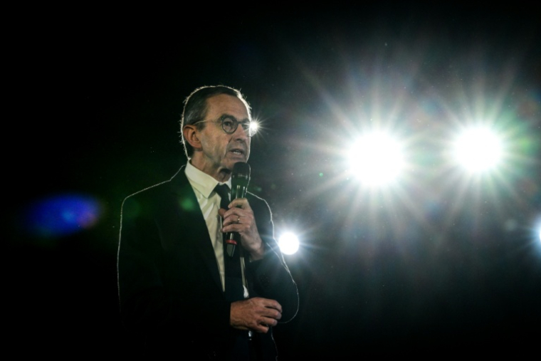 Bruno Retailleau (LR) au 59e congrès du syndicat des Jeunes agriculteurs, à Bourg-en-Bresse, le 4 juin 2026 ( AFP / OLIVIER CHASSIGNOLE )