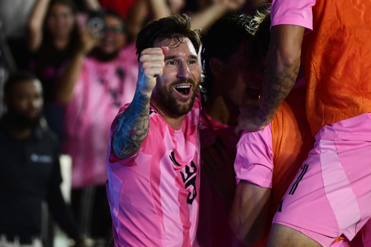 Messi fête son retour par un doublé et une qualification en finale de Leagues Cup
