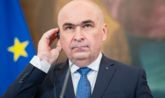 Le Premier ministre roumain Ilie Bolojan à Vienne, le 4 décembre 2025. ( APA / GEORG HOCHMUTH )