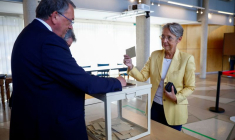 BORNE APPELLE À DONNER À MACRON "UNE MAJORITÉ FORTE ET CLAIRE"