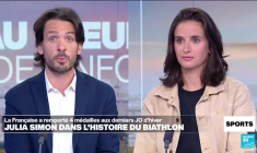 Biathlon : la quadruple médaillée olympique Julia Simon n'est pas encore "rassasiée" de titres