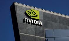 Le siège de Nvidia à Santa Clara, en Californie, le 27 août 2025. ( GETTY IMAGES NORTH AMERICA / JUSTIN SULLIVAN )