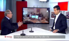 "Les marchés se trompent à court terme", selon Jean Peyrelevade, à propos du mini-krach boursier depuis le début de l'année.(VIDEO)