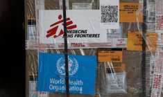 Le Croissant-Rouge égyptien stocke l'aide destinée à Gaza à Arish