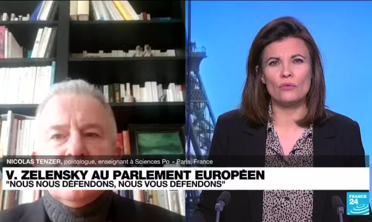 Visite européenne de Zelensky : "l'Ukraine est membre de la famille de l'union européenne"
