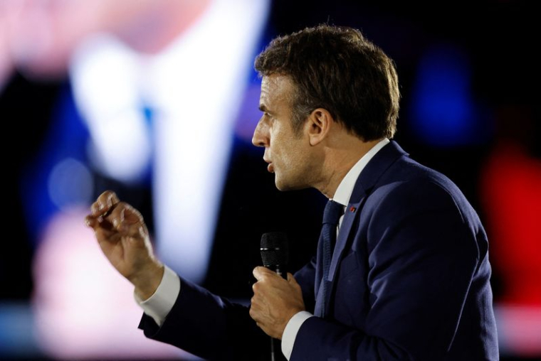 MACRON, QUI REFUSE D'ÉVOQUER UN "GÉNOCIDE" EN UKRAINE, A PARLÉ À ZELENSKY