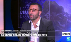 Kickboxing : le Grand Palais de Paris transformé en ring, le pari fou de Yacin Berrabah