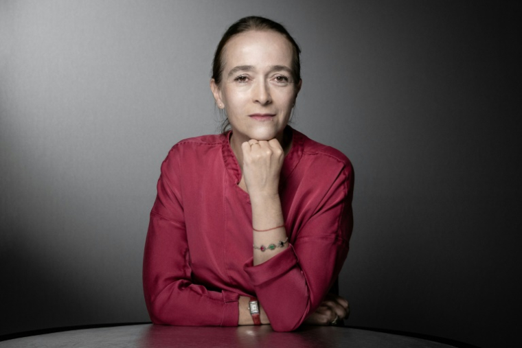 La présidente de France Télévisions, Delphine Ernotte Cunci, le 4 septembre 2019 à Paris ( AFP / JOEL SAGET )