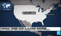 "Il plane aux Etats-Unis un climat tendu autour de la justice et de la candidature de Donald Trump"