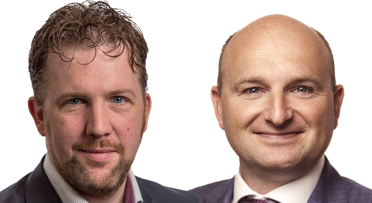 Richard Speetjens et Jack Neele gérants du Robeco Global Consumer Trends. (© DR)