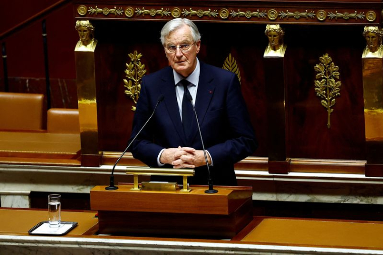 Le Premier ministre français Michel Barnier annonce l'utilisation par le gouvernement français de l'article 49.3