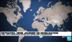 France : 3ème journée de mobilisation contre la réforme des retraites