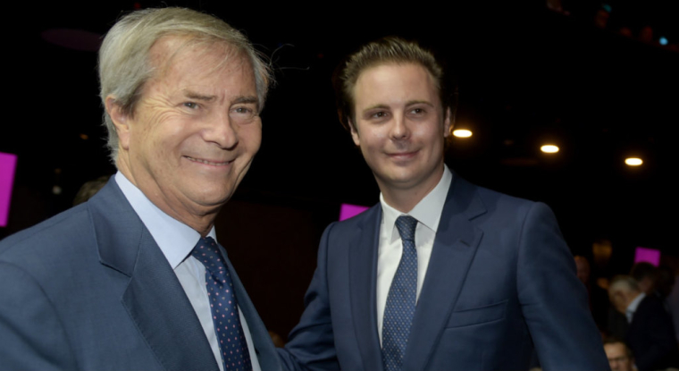Cyrille Bolloré remplace son père Vincent à la tête de l'entreprise familiale. (© E. Piermont / AFP)