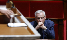 Bruno Le Maire à Paris, le 3 juin 2024. ( AFP / LUDOVIC MARIN )