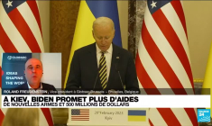 Joe Biden en Ukraine : "Un symbole extrêmement puissant du soutien continu de l'Ouest"