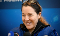 L'astronaute Sophie Adenot à Cologne en Allemagne le 10 octobre 2026 ( AFP / INA FASSBENDER )