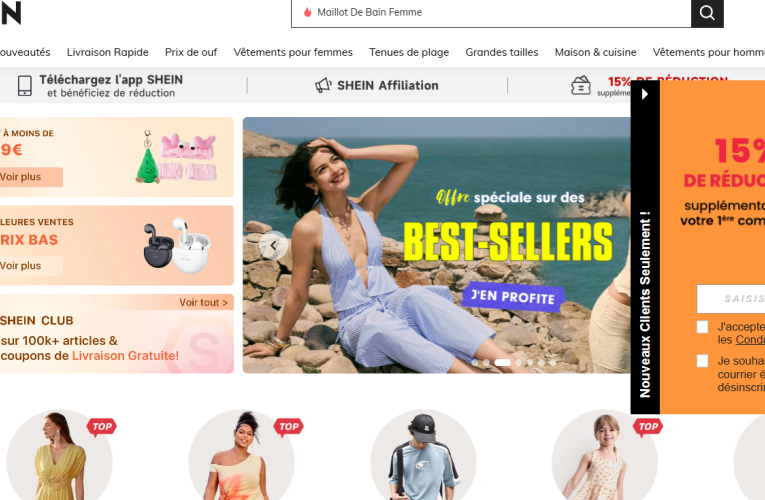 Shein userait de pratiques incitatives pour forcer ses clients à acheter. (illustration) (NewsGene)