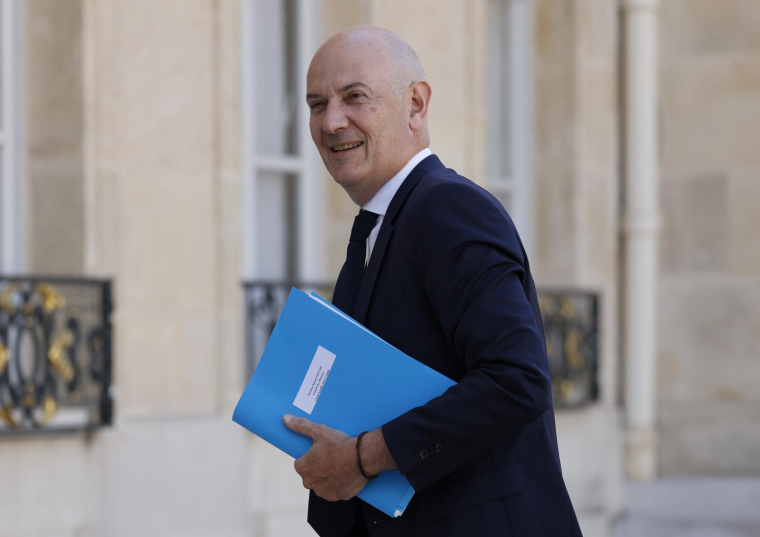Roland Lescure, le 4 juillet 2022, à Paris ( AFP / Ludovic MARIN )