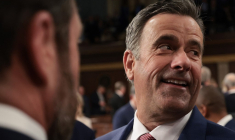 John Ratcliffe à Washington, aux États-Unis, le 4 mars 2025. ( GETTY IMAGES NORTH AMERICA / WIN MCNAMEE )