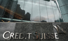 Un immeuble de bureaux Credit Suisse à Hong Kong