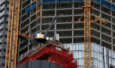 Chantier de construction à Francfort