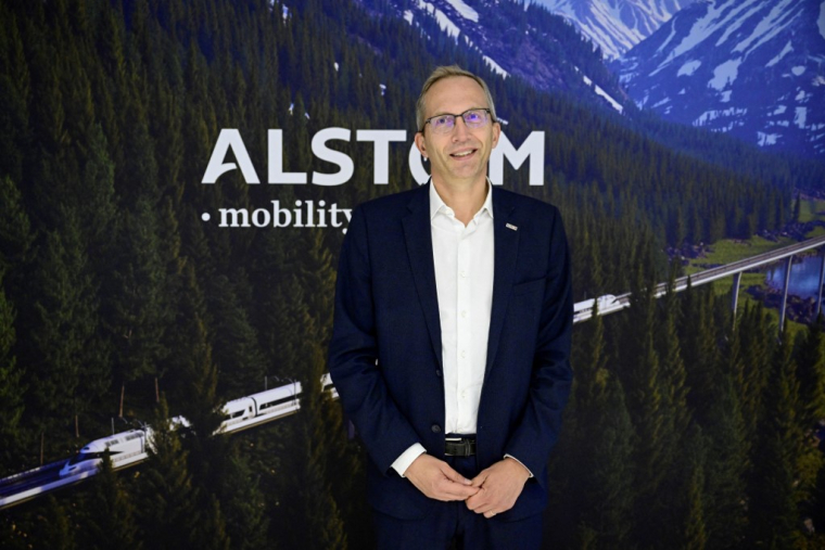 Henri Poupart-Lafarge à Berlin, en Allemagne, le 21 septembre 2022. ( AFP / JOHN MACDOUGALL )
