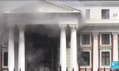 La Chambre basse du Parlement sud africain complètement détruite par l'incendie