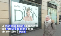 Retour de Céline Dion sur scène: ses fans se réjouissent