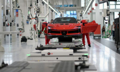 Le "e-building" de Ferrari, à Maranello