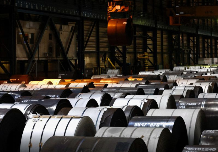 Le site belge du fabricant d'acier inoxydable Aperam, à Genk