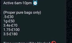 Un coach viré après avoir diffusé les tarifs de la cocaïne dans le mauvais groupe WhatsApp