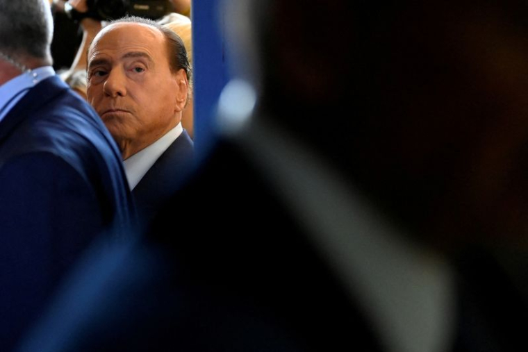 Silvio Berlusconi à Milan