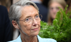 Elisabeth Borne à Paris, le 16 juin 2023. ( AFP / EMMANUEL DUNAND )