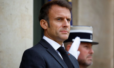 Emmanuel Macron à l'Elysée